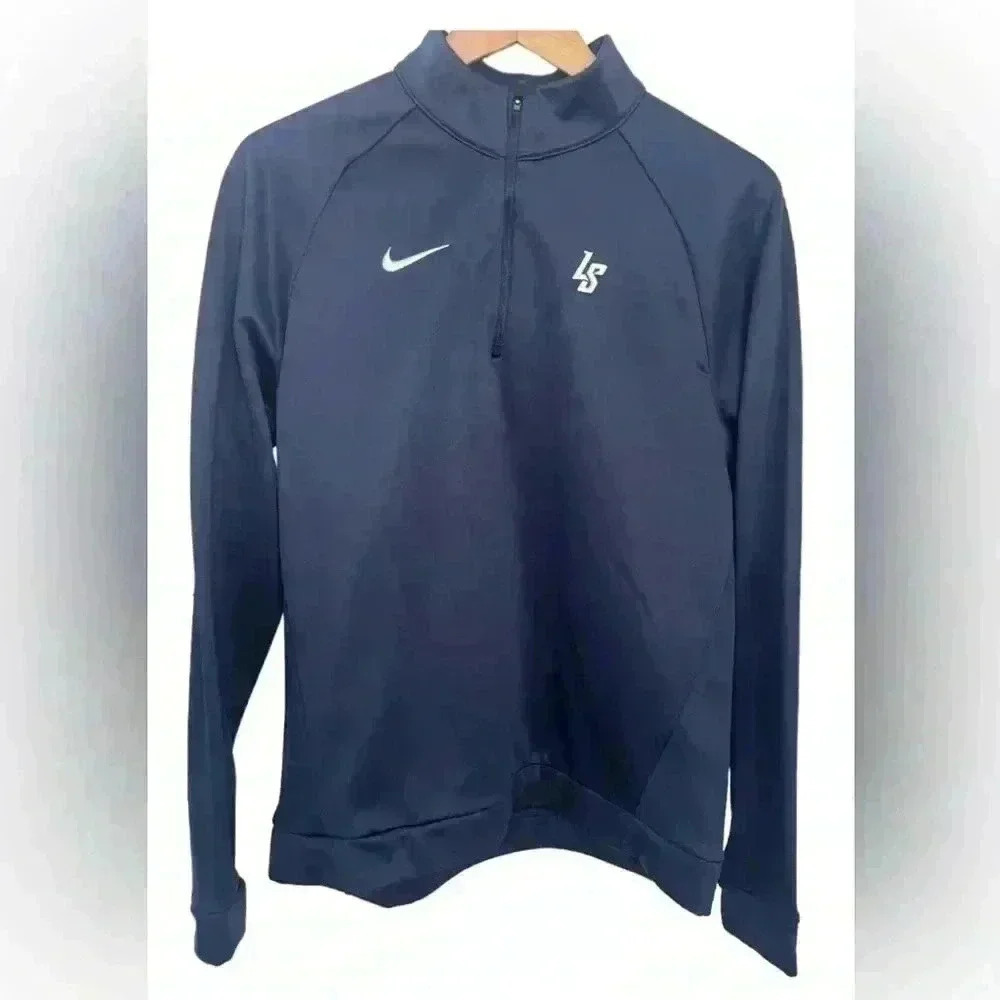Nike Dri fit blue pullover sweater XL